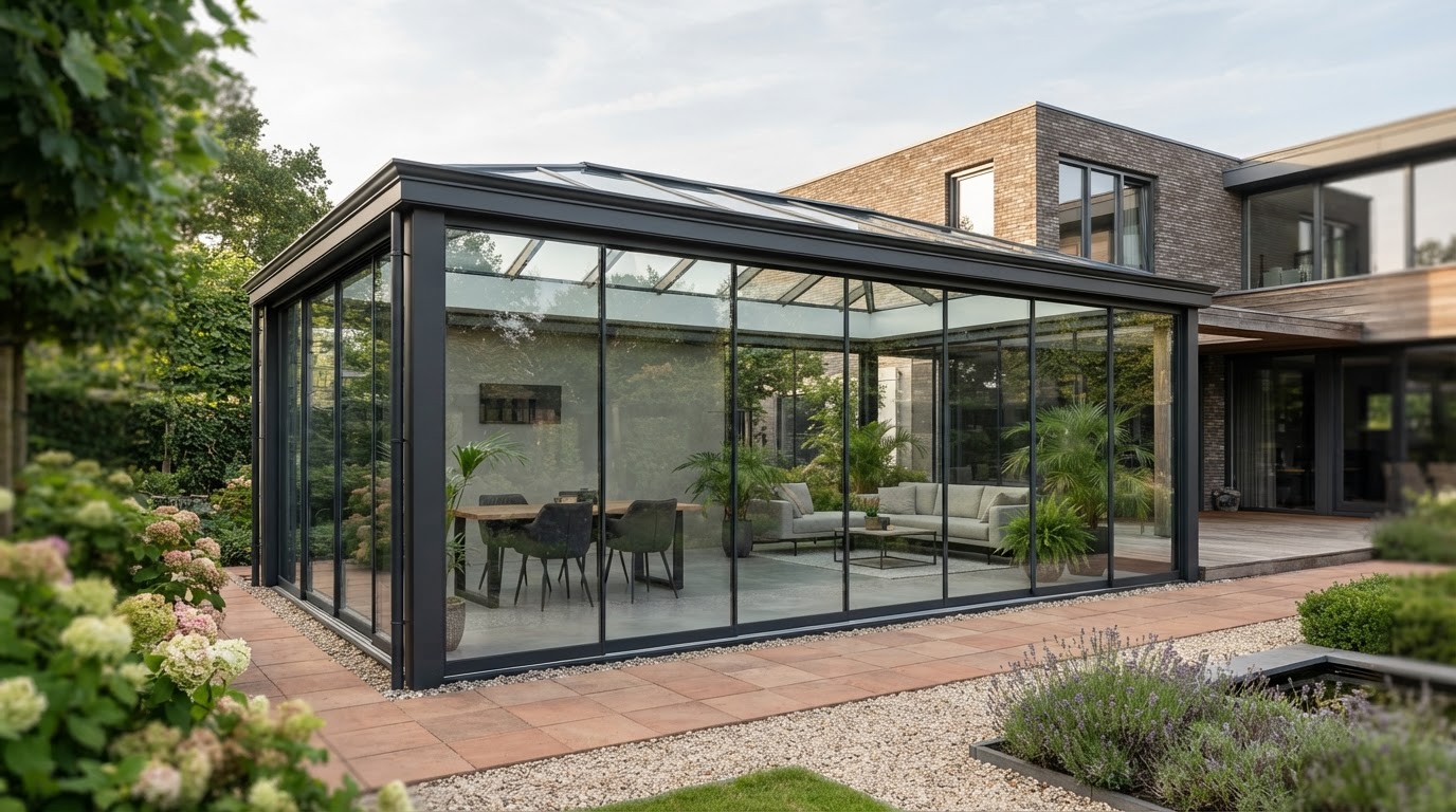 Serre glas op maat
