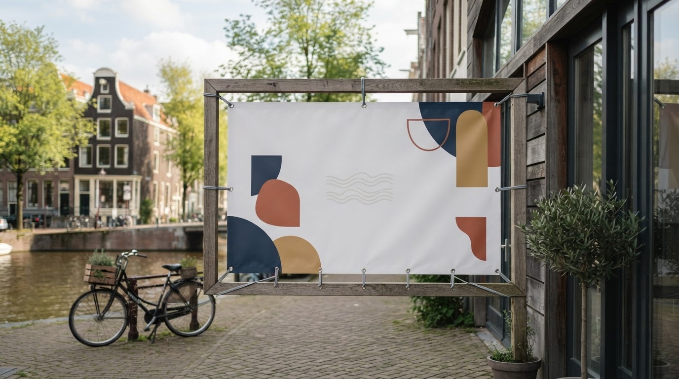 Custom made banner