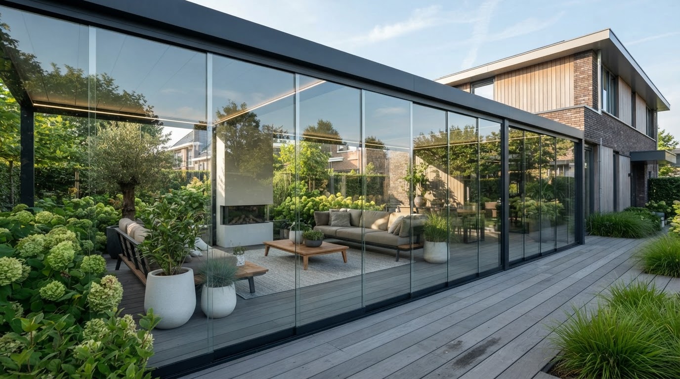 Terrasbeglazing op maat