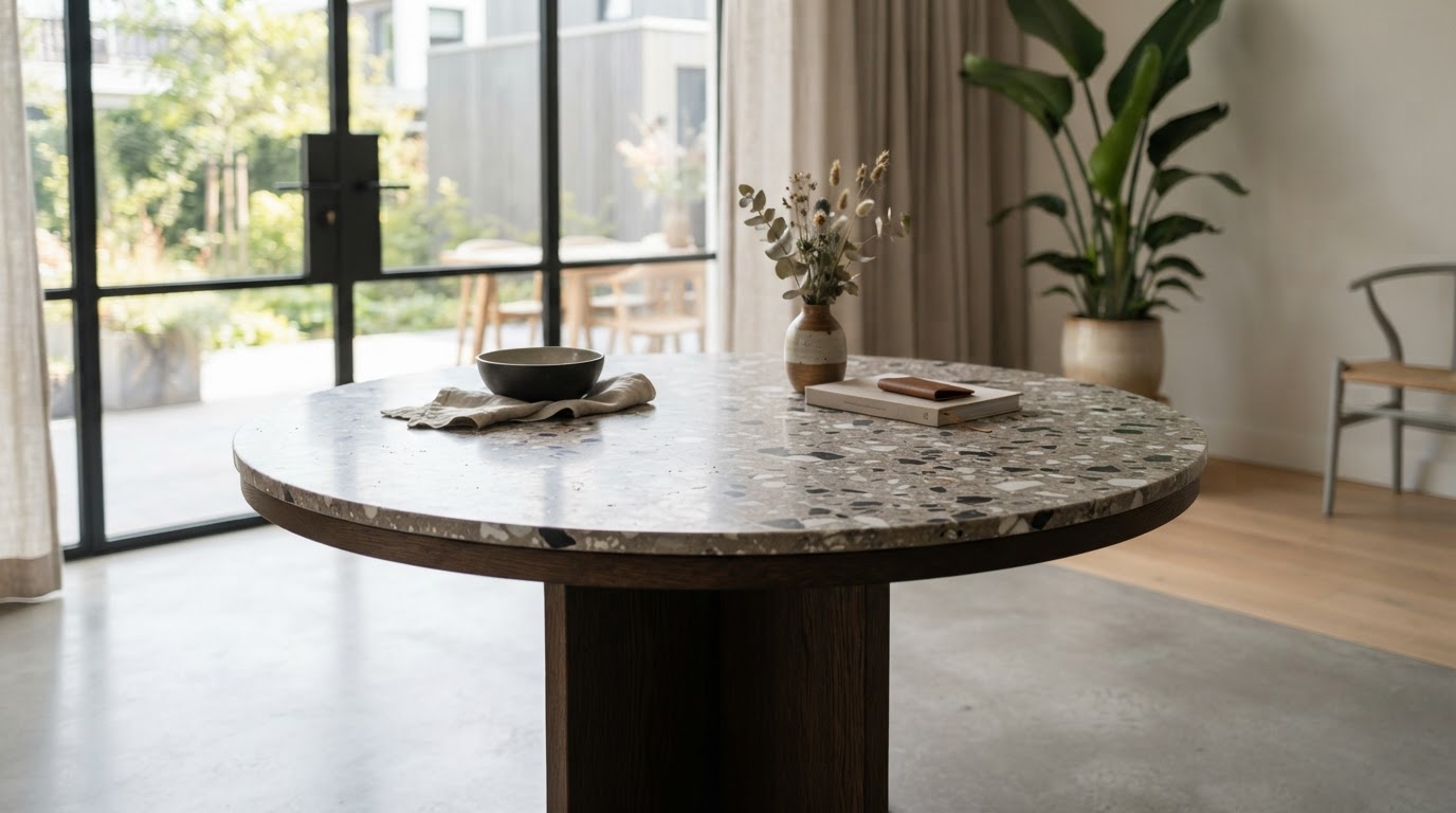 terrazzo tafelblad op maat