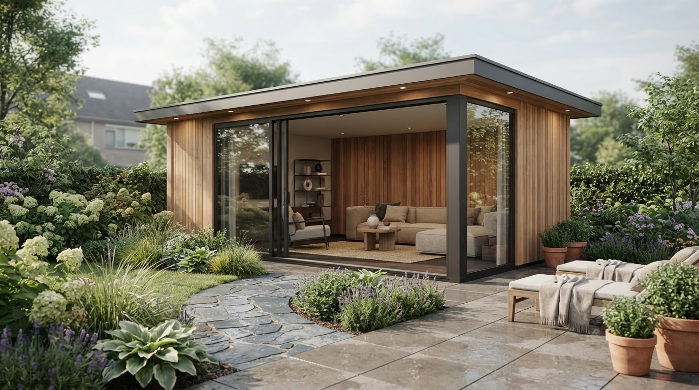moderne tuinkamer op maat