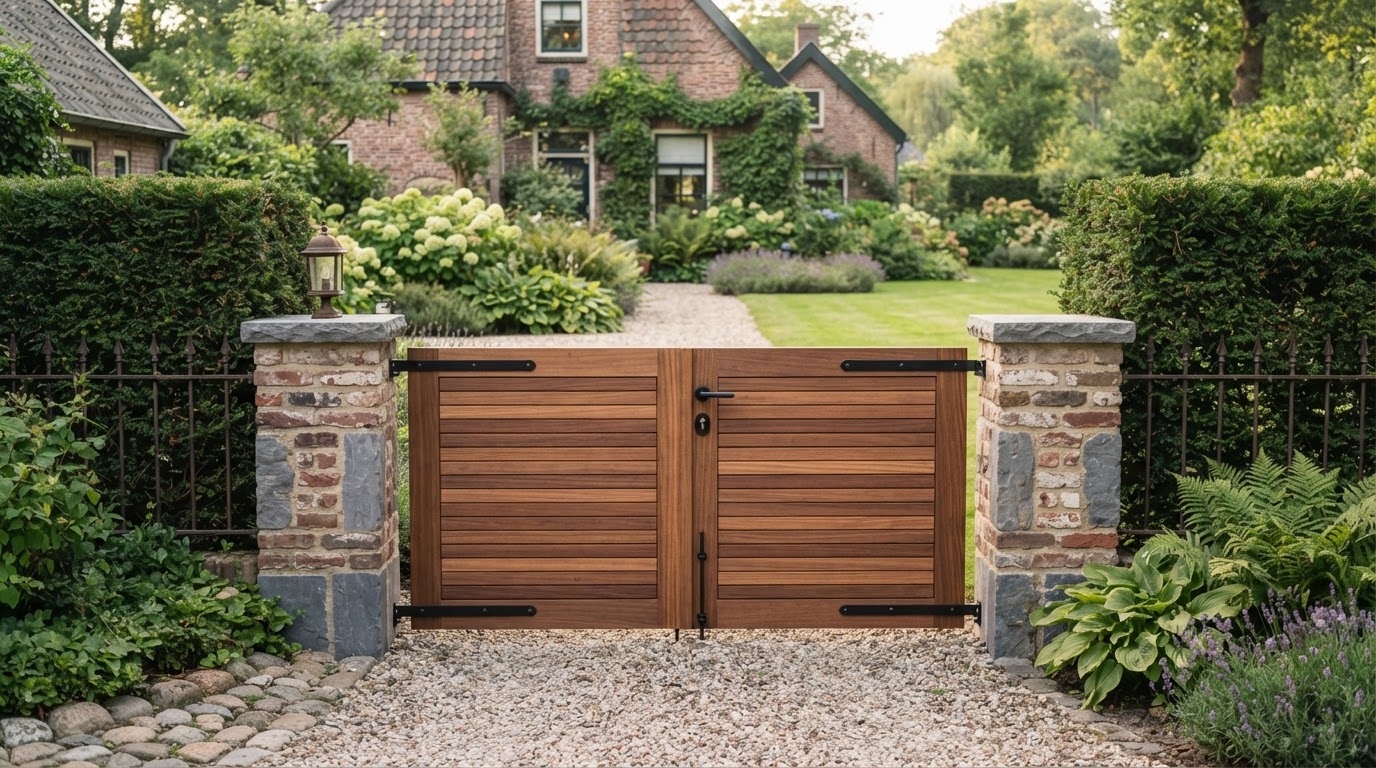 Op maat gemaakt tuinpoortje
