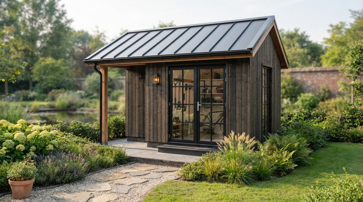 houten tuinschuur op maat
