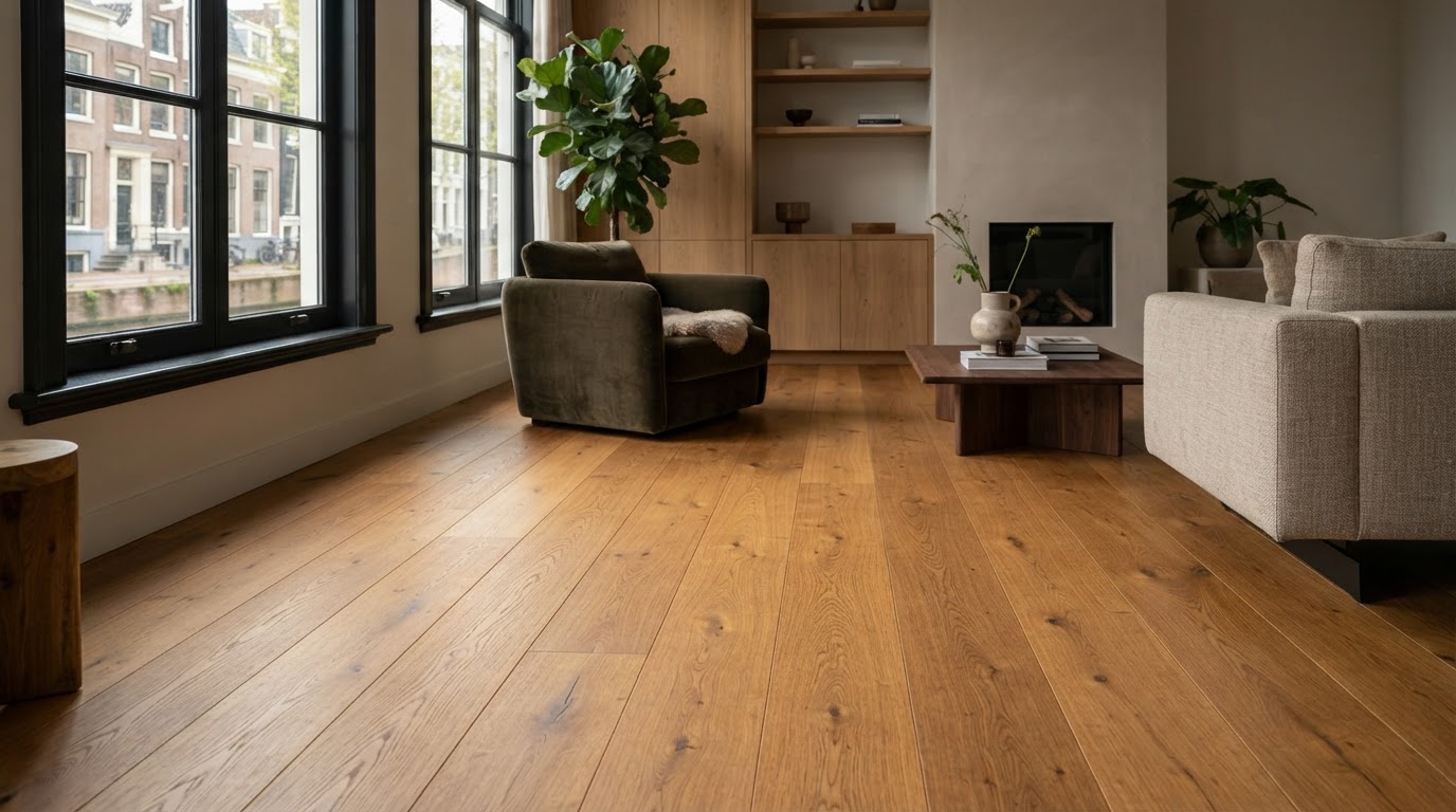 Op maat gemaakte houten vloer