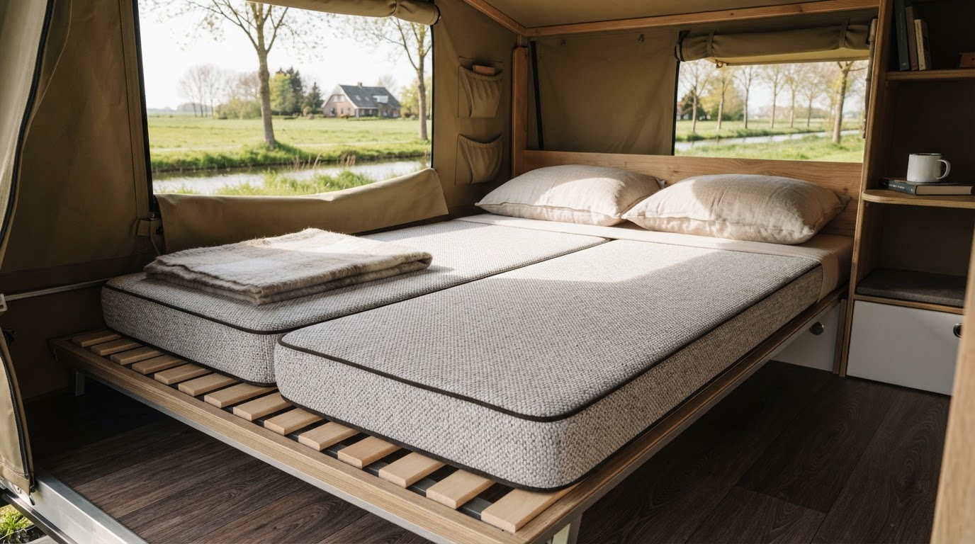 Vouwwagenmatras op maat