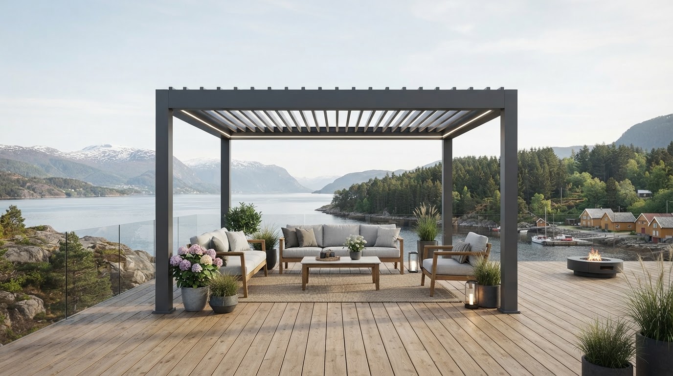 pergola på mål