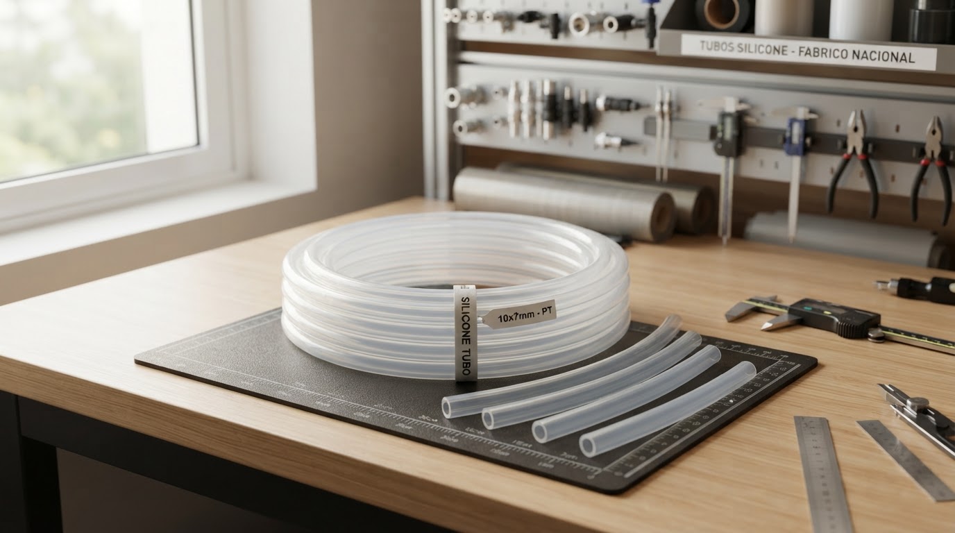tubo de silicone