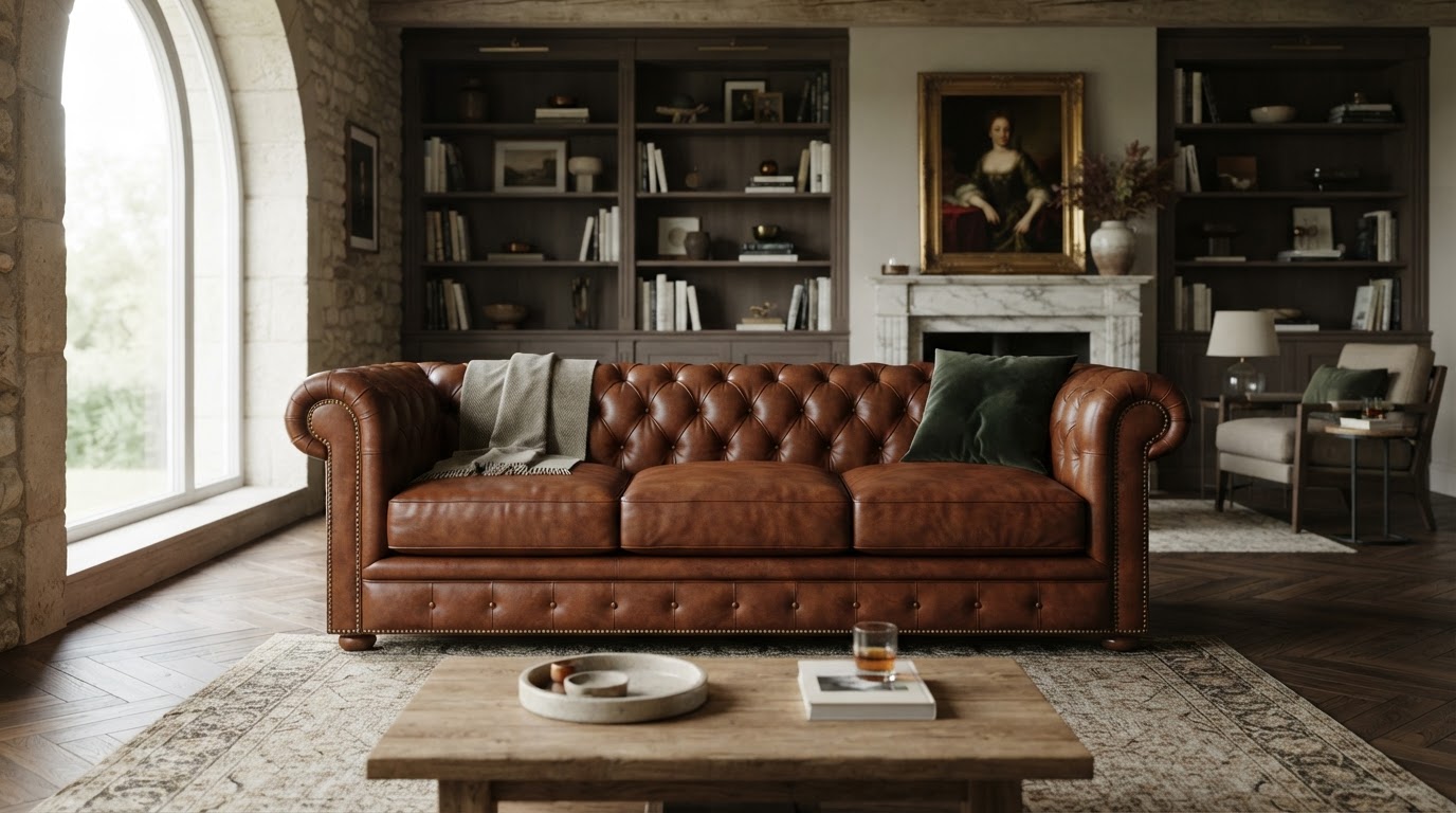 canapea chesterfield personalizată