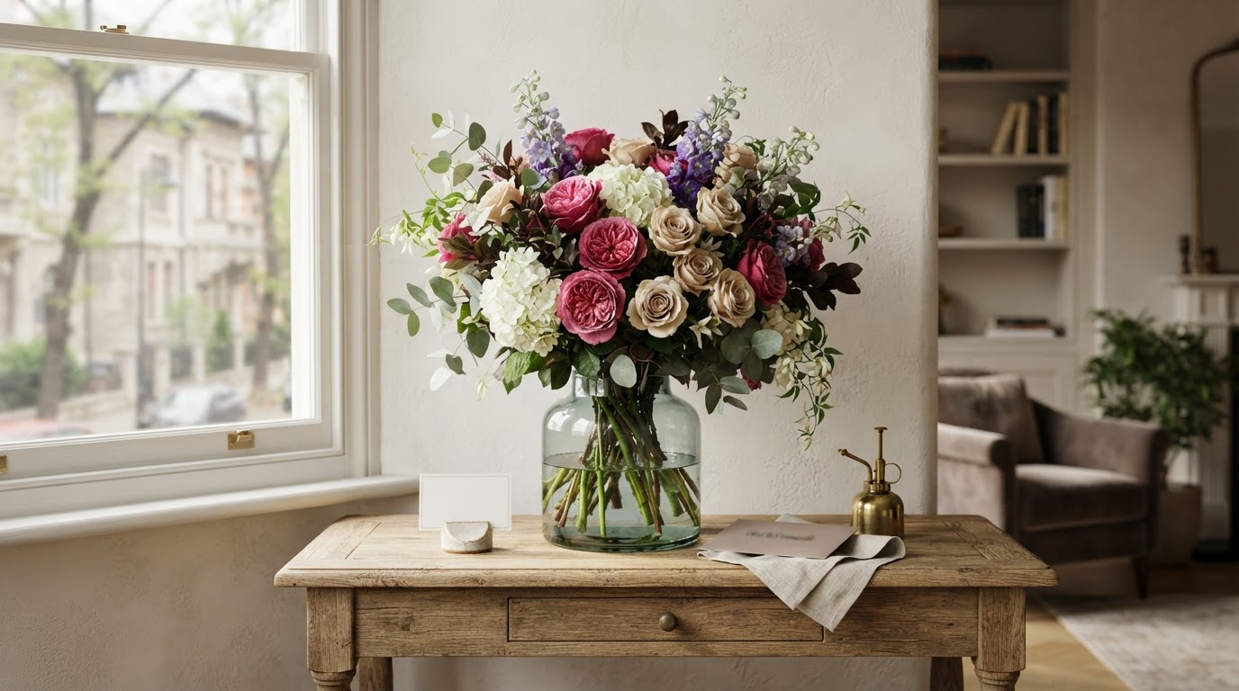 Buchet de flori personalizat