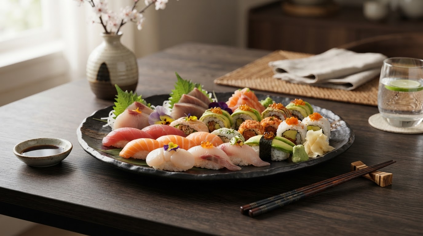 sushi proaspăt