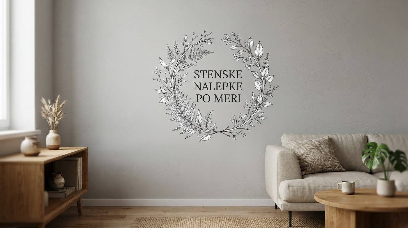 stenska nalepka po meri